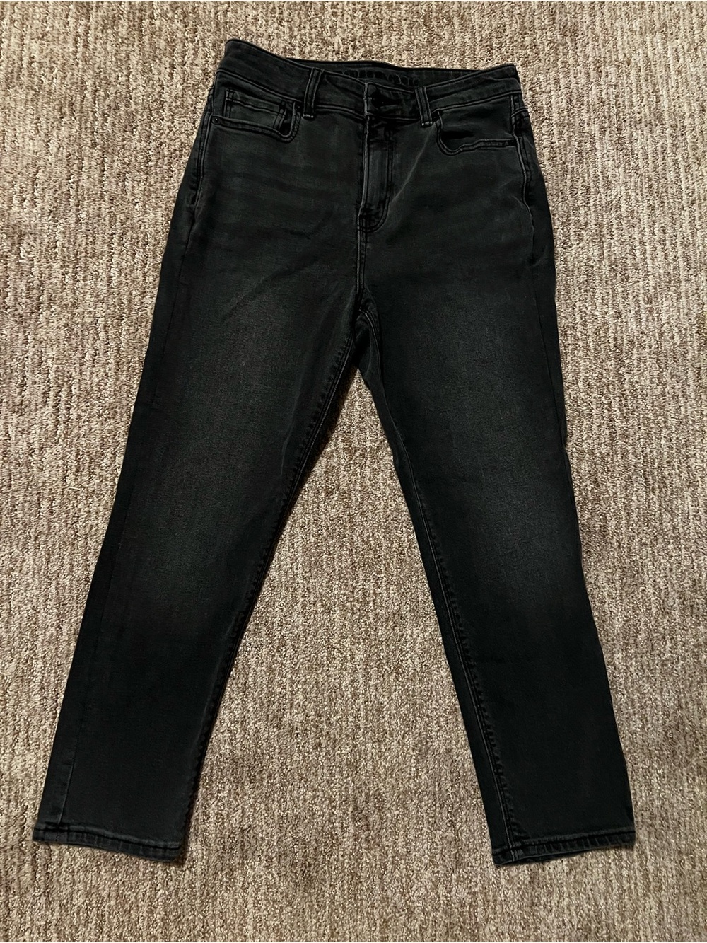 American Eagle Outfitters Dark Grey Mom Jean